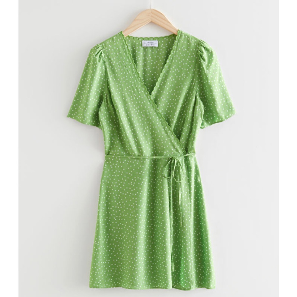 &other stories Wrap Mini Dress size 6